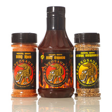 Load image into Gallery viewer, Porkosaurus BBQ 3-pack