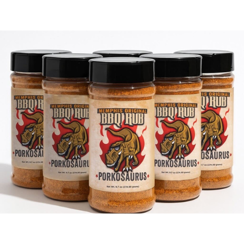 Porkosaurus World Championship BBQ Rub (9.7 oz) 6PACK